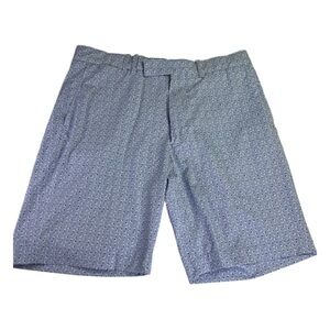 RLX Ralph Lauren Men's 33 Golf Blue Printed Performance Shorts
